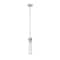 Z-Lite Beau Pendant, 1-Light, 4.75 In.W x 12.75 In.H, Brushed Nickel/Clear 740P-ROD-BN - alternate 6